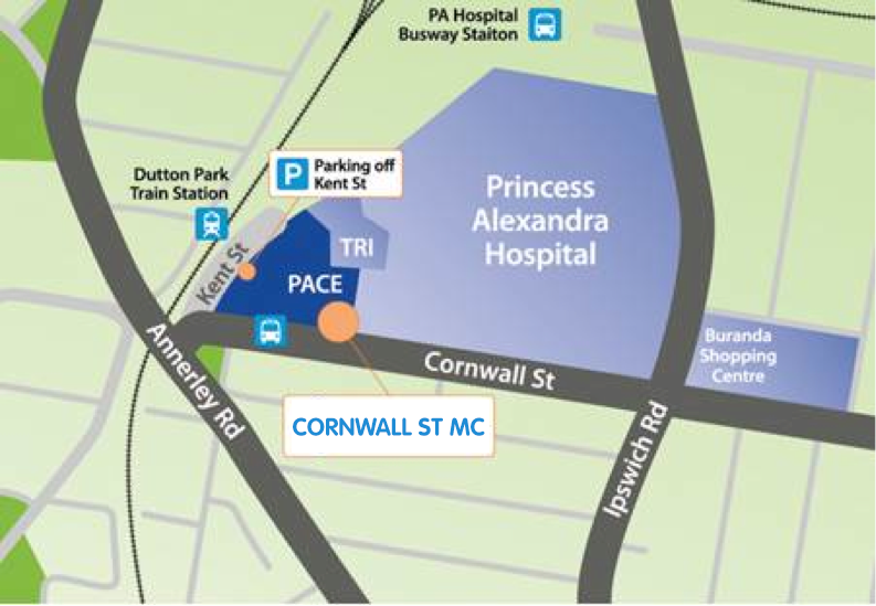 Princess Alexandra Hospital Brisbane Map