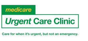 Medicare Urgent Care Clinic with tagline "Care for when it's urgent, but not an emergency"